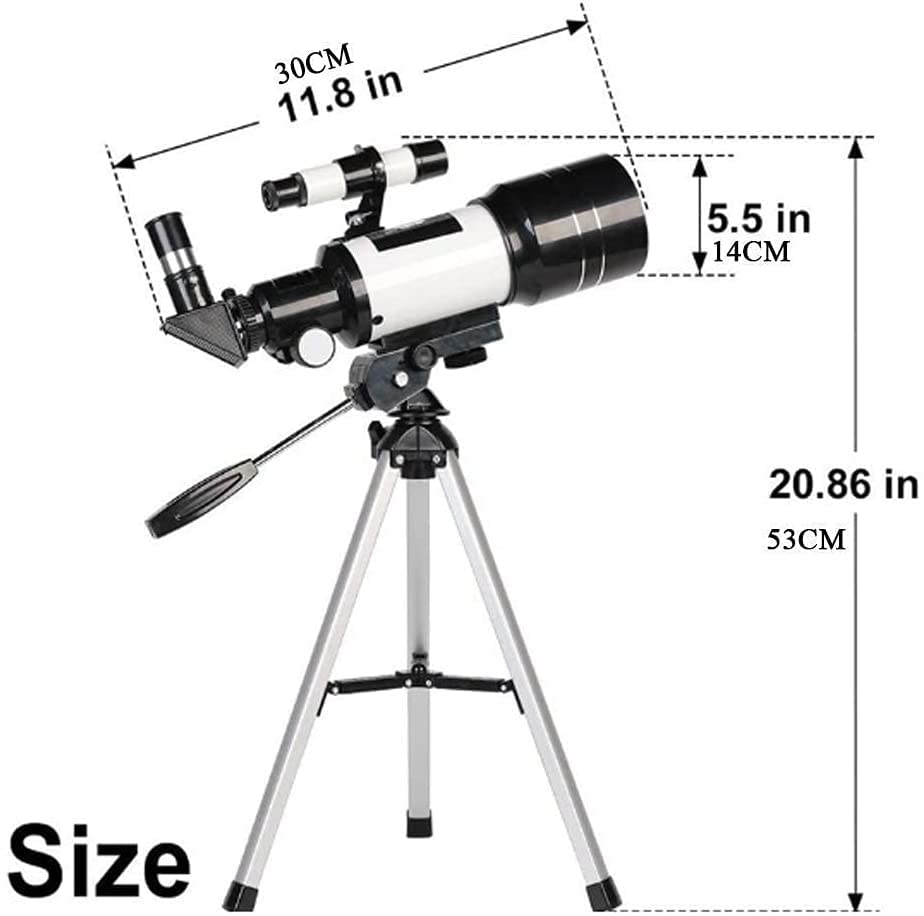 Telescopio astronómico portátil para niños y principiantes miniatura 5