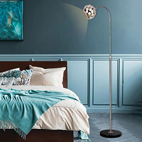 Lampe de plancher salon bureau chambre lit avec télécommande et interrupteur