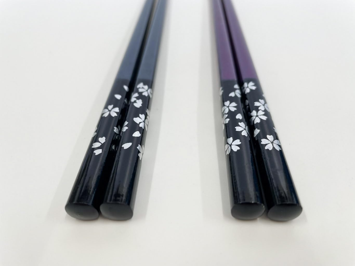 Wooden Chopsticks and Chopstick Rests Gift Set, Reusable, Dishwasher Safe (Sakura) — Amazon image 2