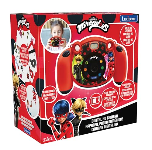 Lexibook - Miraculous - 4-in-1 Kids Camera with Photo, Video, Audio and Game Functions, 32GB SD Card Included - DJ080MI by LEXiBOOK - Image 6