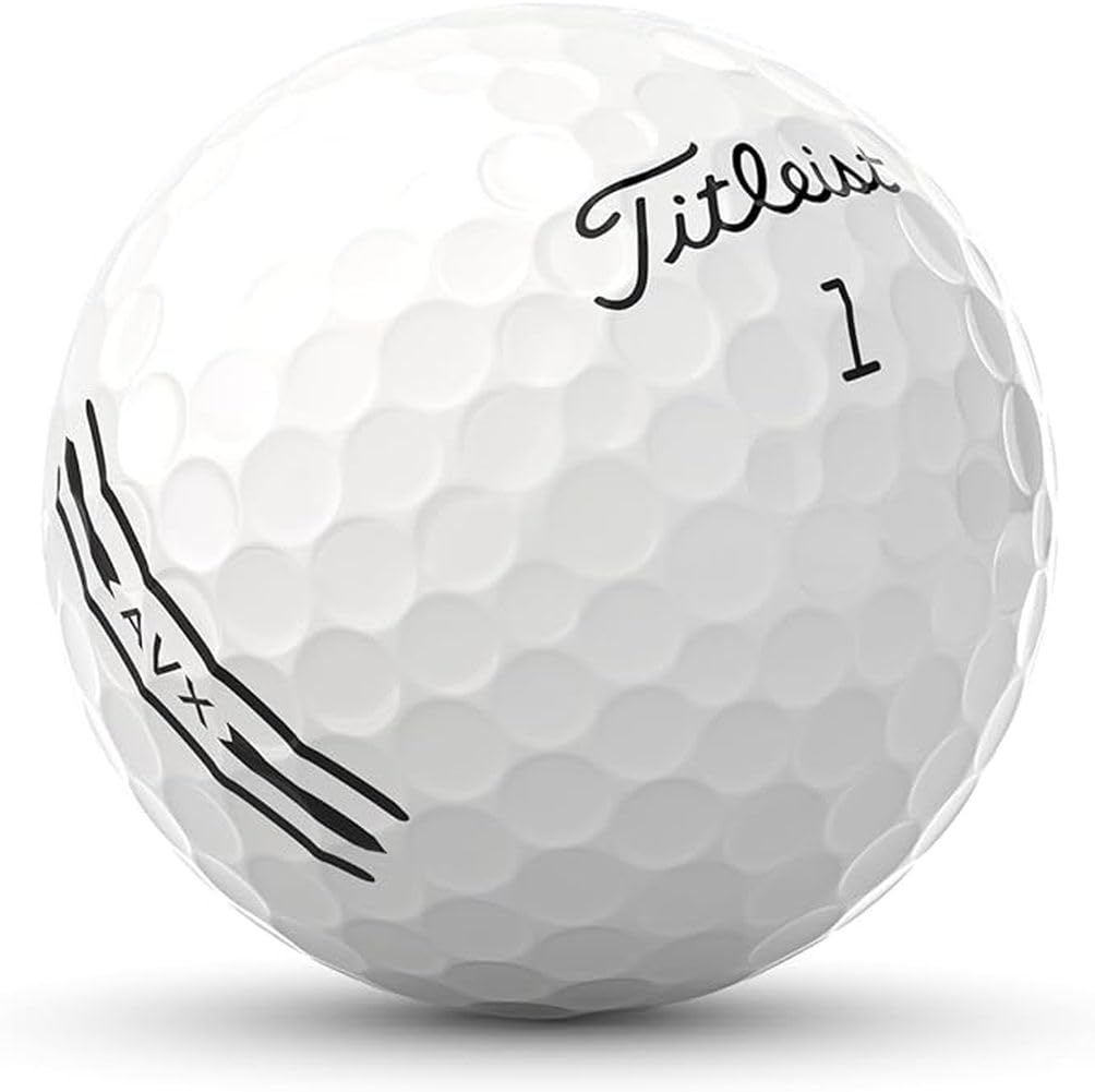 Amazon.co.jp: Titleist AVX ゴルフボール (ホワイト、3パック) 1