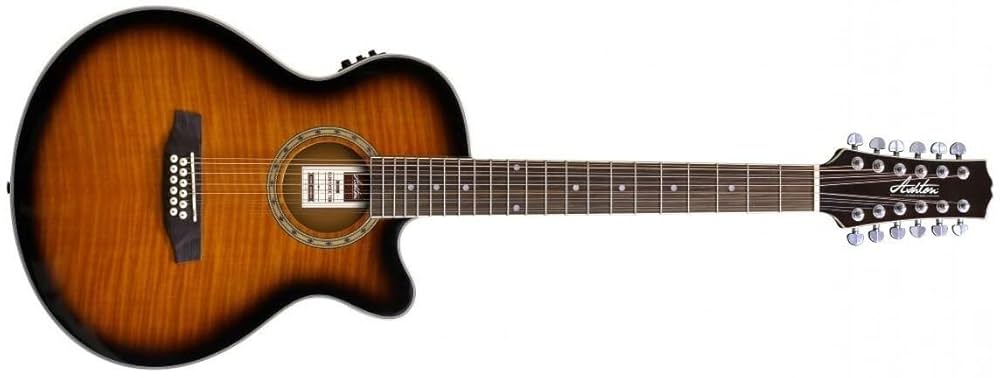 Ashton SL29/12CEQ 12-String Electro-Acoustic Guitar