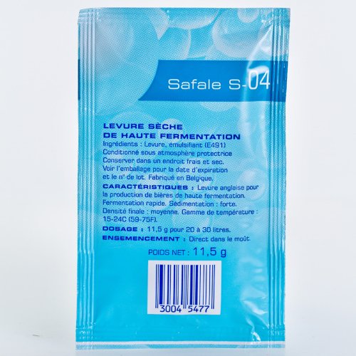 Fermentis Safale S-04 11,5g obergärige Bierhefe Trockenhefe