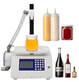 Honey Bottle Filling Machine,Liquid Filling Machine,Quick Fill Honey Filler,Paste Filling Machine,Automatic Bottling Equipment for Shampoo,Edible Oil,Tomato Sauce,50-5000ml