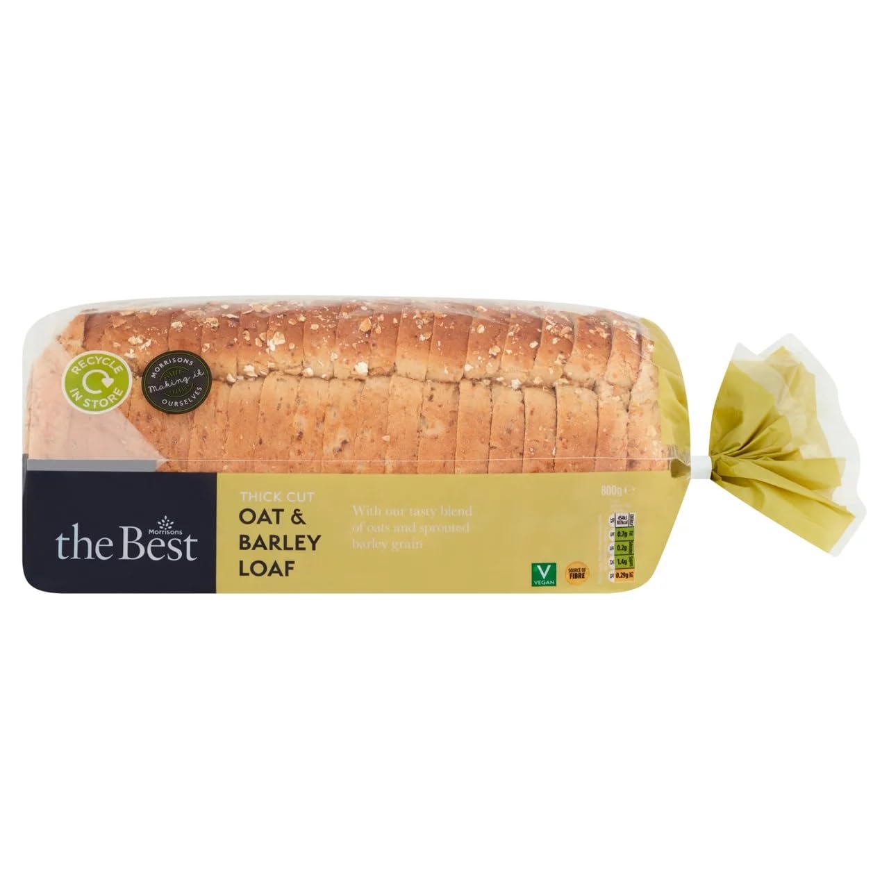 Morrisons Oat & Barley Loaf, 800 g
