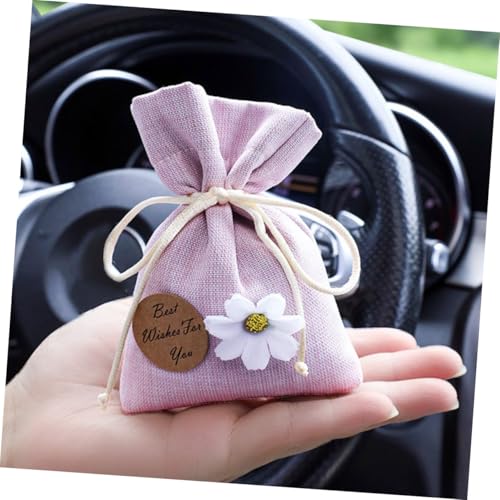 4 bolsas colgantes aromáticas OUNONA con fragancia limón miniatura 5