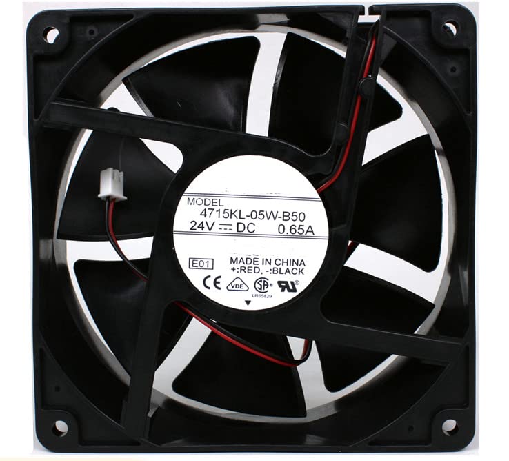 Ventilateur de refroidissement 24V à haut débit 120mm pour surchauffe machine