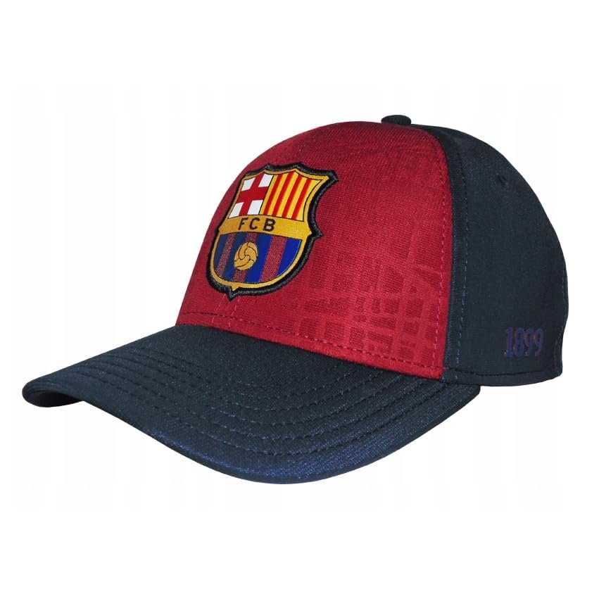 Barcelona FC Gorra Barça Eix Blaugrana - Talla Niño Ajustable