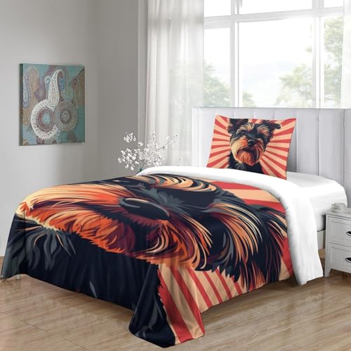 Housse de couette microfibre 135x200 pour lit d'enfant et ado - 5