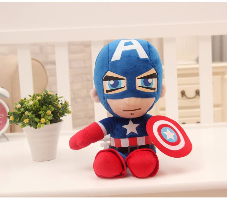 Los Vengadores Capitán América Ironman Spiderman Superman Batman Juguetes de Peluche para niños...
