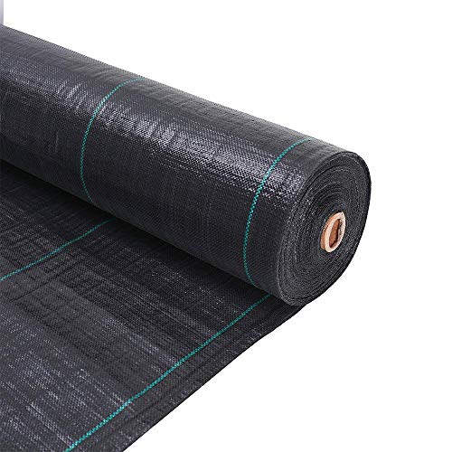 image for GDNaid 3ft x 100ft Weed Barrier Landscape Fabric 3.2oz Woven Heavy Dut