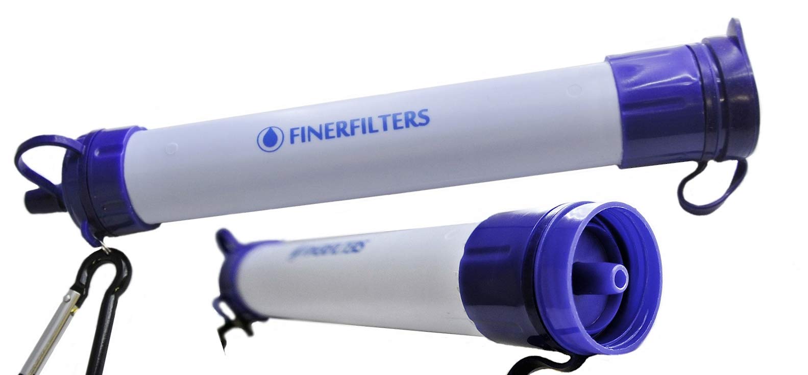 Finerfilters – Filtro Acqua Portatile Personale Cannuccia 3000L – Filtro microbiologico per la purificazione dell’Acqua, Ideale per Campeggio, Escursionismo, ECC. (2)