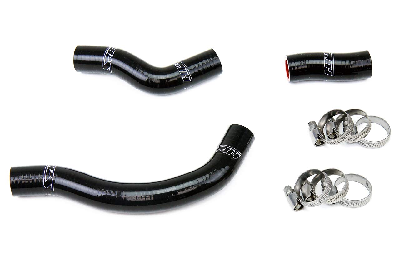 HPS 57-1250-BLK Black Radiator Hose Kit Coolant