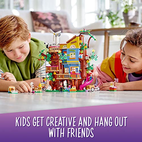 Friends Friendship Tree House 41703 Building Kit; Fun Birthday Gift Idea for Kids Aged 8+ Who Care About The Environment and Enjoy Creative Adventure Toys (1,114 Pieces) - Lego - Immagine 1