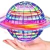 Flying Orb Ball (Blue, 2025 Upgraded) with Dazzling Lights, Magic Hover Spinner, Cool Boomerang Drone, Floating Cosmic Globe, Kids Toys Gifts for 6 7 8 9 10 Year Old Boys Girls