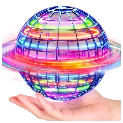 Flying Toys That Brings Magic into Reality Outdoor Cool Things Toys Flying Orb Ball Spinner Flynova Pro Hand Spinner Drones Ball Boomerang Fly Spinners Soring Fly Orb Nova Blue Hover UFO Drone Space