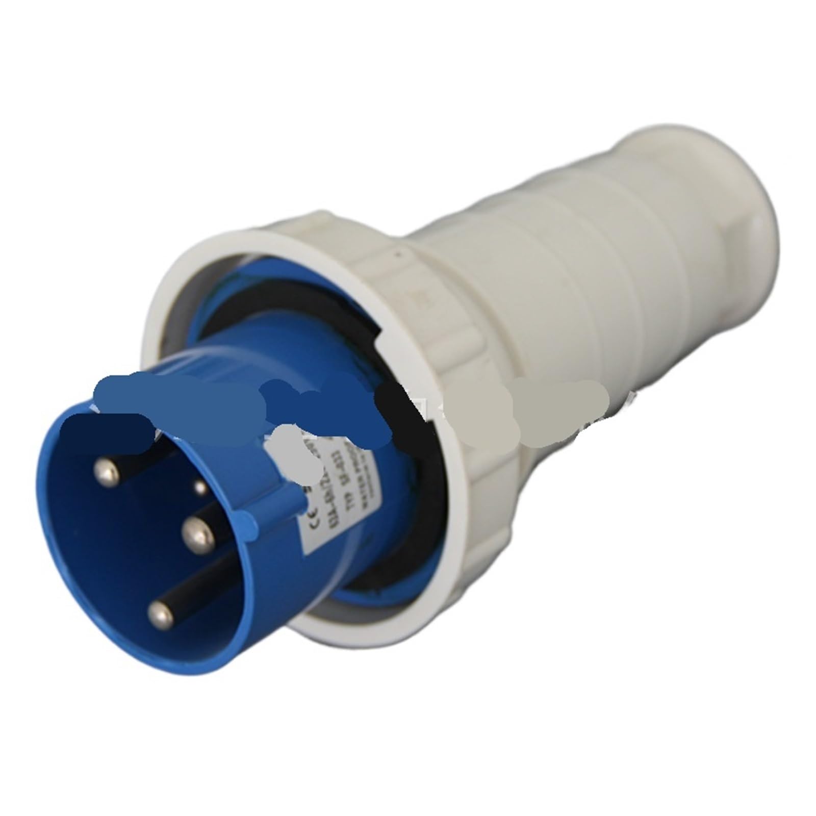 Enchufe industrial de 63A 220V e impermeable IP67 SF-033 2P+E