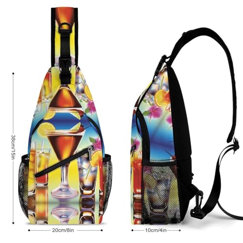 Mochila tipo bandolera deportiva urbana casual para adultos miniatura 2