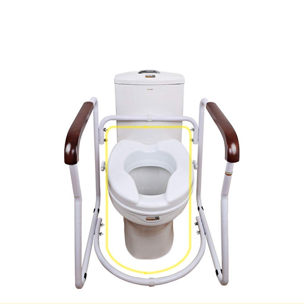Buy HTTWJD Free Standing Toilet Frame Width and Height Adjustable