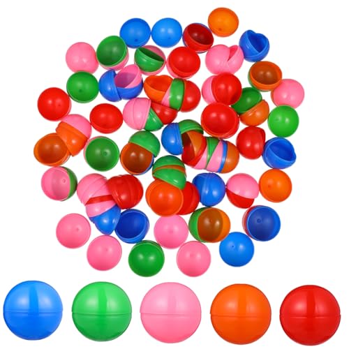 GOOHOCHY 4cm Balls Game Pong Balls Numbers 5 Mixed Colors Perfect for Boys and Girls Toy Party
