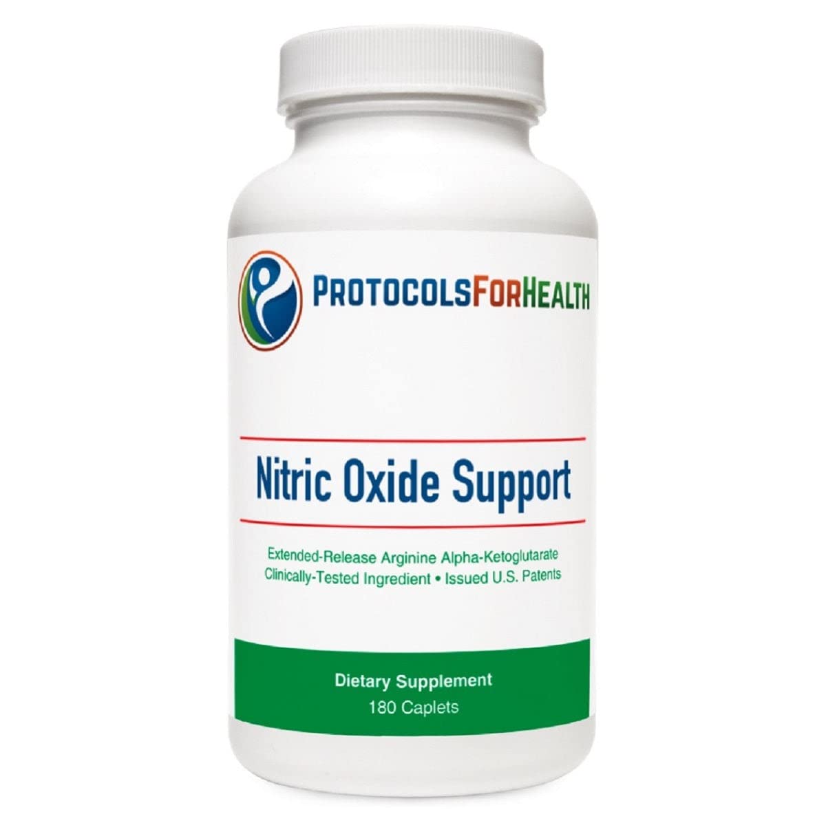 Nitric Oxide Support Dietary Supplement Supports Circulatory Health, 180 Capsules