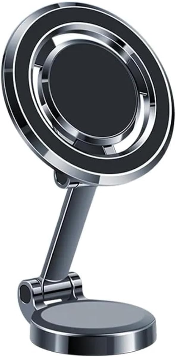 Magnetic Mobile Phone Car Mount Adjustable Car Phone Holder Folding Magnetic Car Phone Holder [Multi-Angle Adjustment Arm] Phone holder for Car Dashboard Car Mount Fit for All Phone