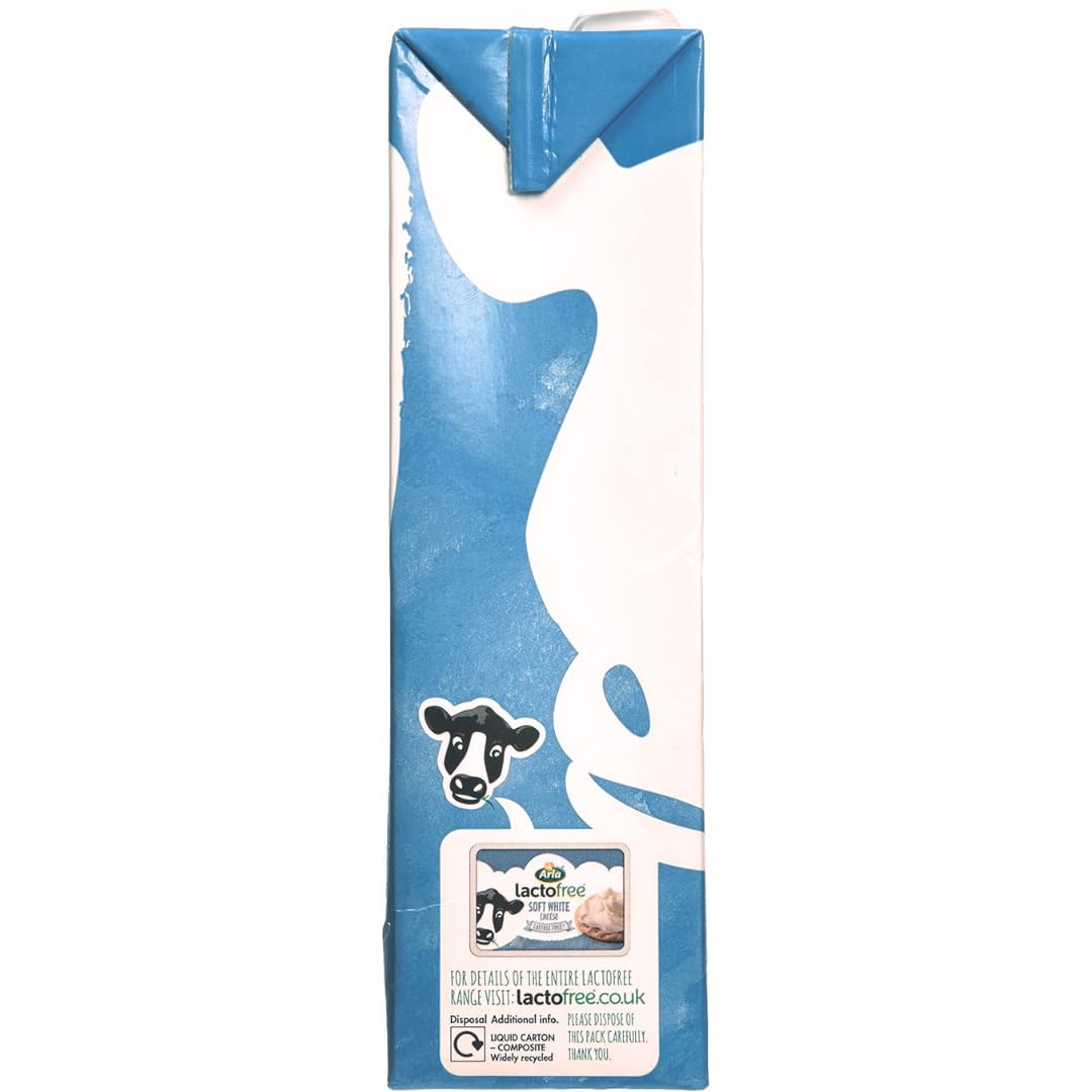 Lactofree Lactose Free Whole Milk 10x1L UHT Whole Milk Cartons