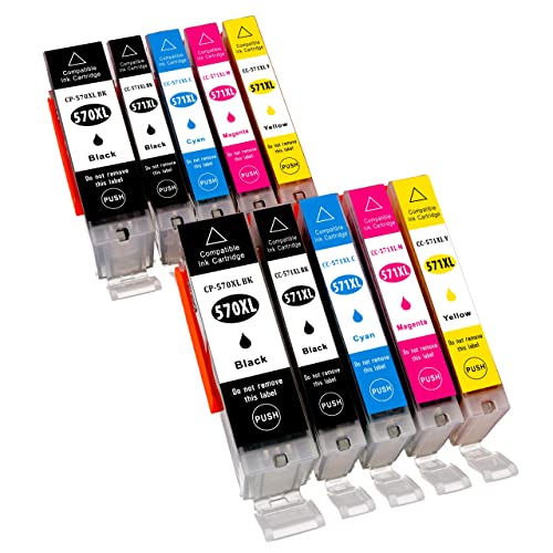 Tn 1050 Toner Cartuccia Inchiostro Compatibile Per Stampanti Canon PIXMA TS 5050, TS 6050 E Altre Serie - Nero, PGI-570 Cartuccia Compatibile Canon PgI-570 Nera Per TS5050 TS6050 - Foto 12