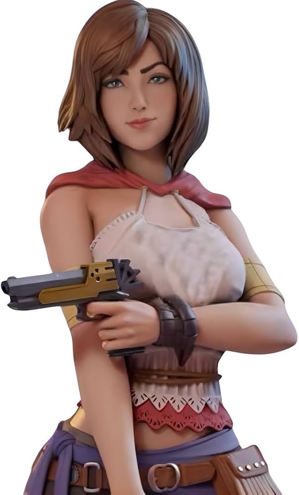 Amazon.co.jp: 1/8 1/6 ガレージキット フィギュア 未塗装 FF ユウナ