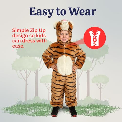 Disfraz completo de tigre para niños y bebés miniatura 4