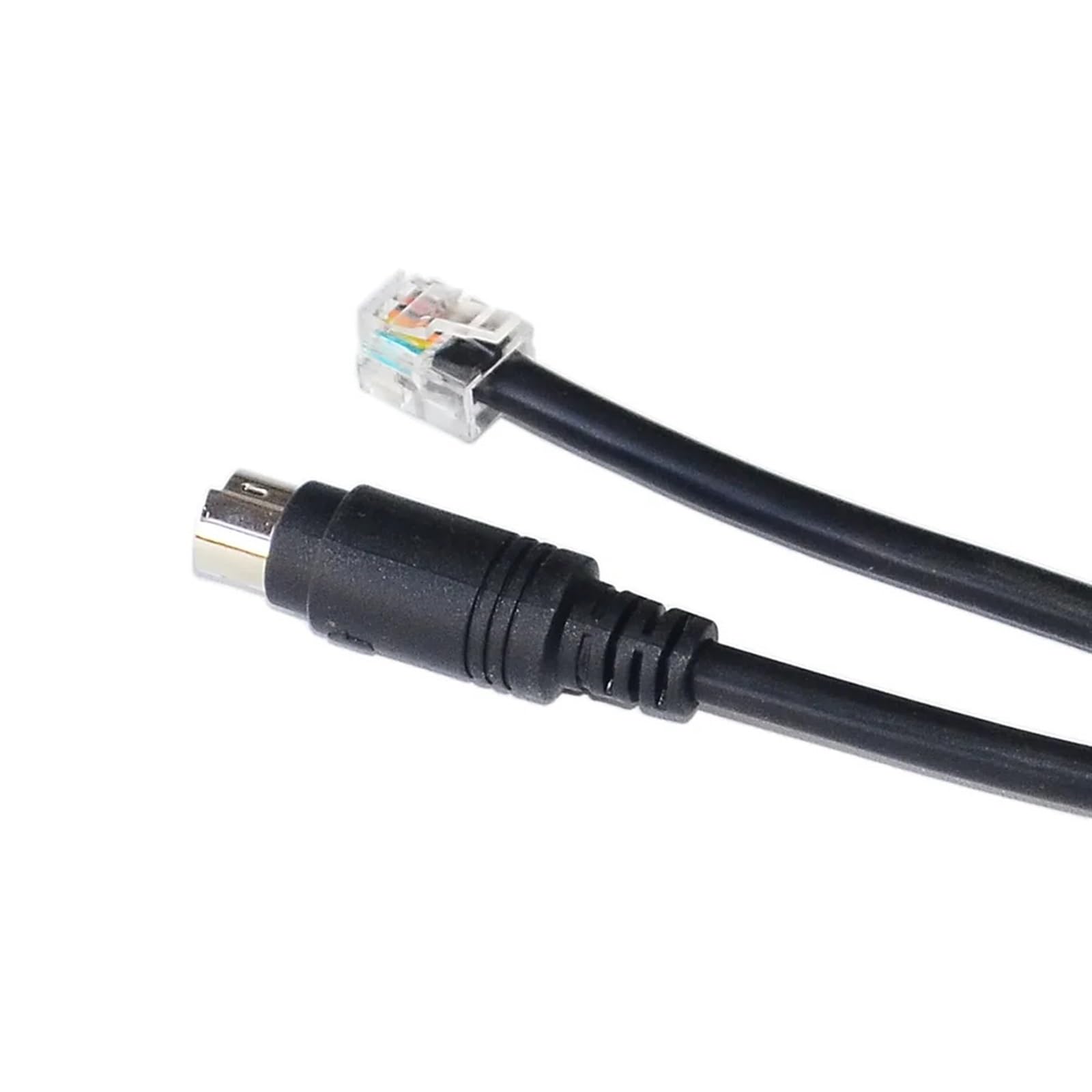 Cavo CONNETTORE Mini DIN 6PIN A RJ12 6P6C da 2 M for Pedali/Cambi FANA A Ruote FANA Cavo PS/2 A RJ12 6PIN(1m)