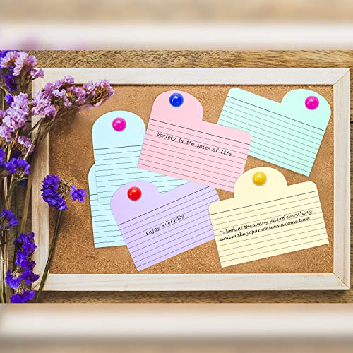 Tabbed-Index-Cards-with-Assorted-Colors-3-x-5-Inch-Index-Cards-with-Blank-Tabs-for-Office-School-Supplies-30-Pages-Per-Pack-5-Packs