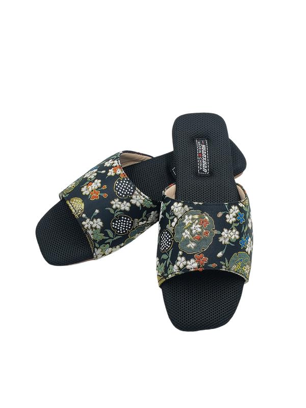 Women's Floral Print Peep-toe Slipper House Slippers - Enjoy breathable comfort with these stylish slides4