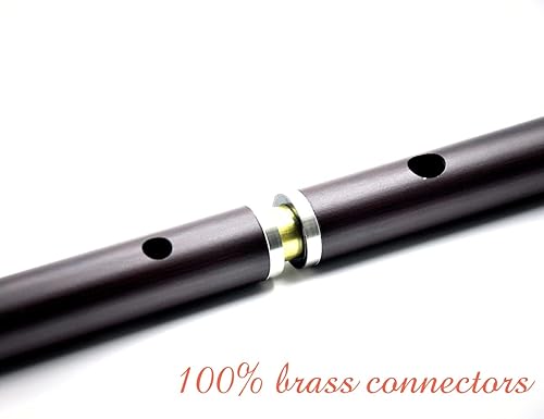 Miniatura 4 de Flauta china C key Dizi para principiantes Instrumento chino tradicional con membrana gratuita y pegamento Set (marca original NICOSHINE)