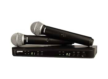 Amazon.com: Shure BLX288/PG58 Wireless Microphone System