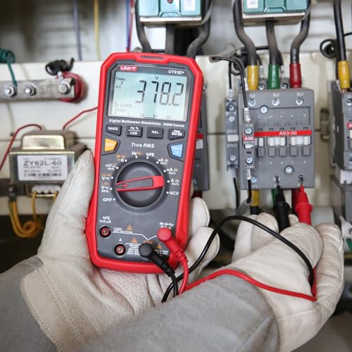Image of UNI-T UT61E+ 1000V 20A Digital Multimeter 22000 Counts Display NCV hFE Auto Range True RMS AC /DC Voltage Current Resistance Capacitance Tester