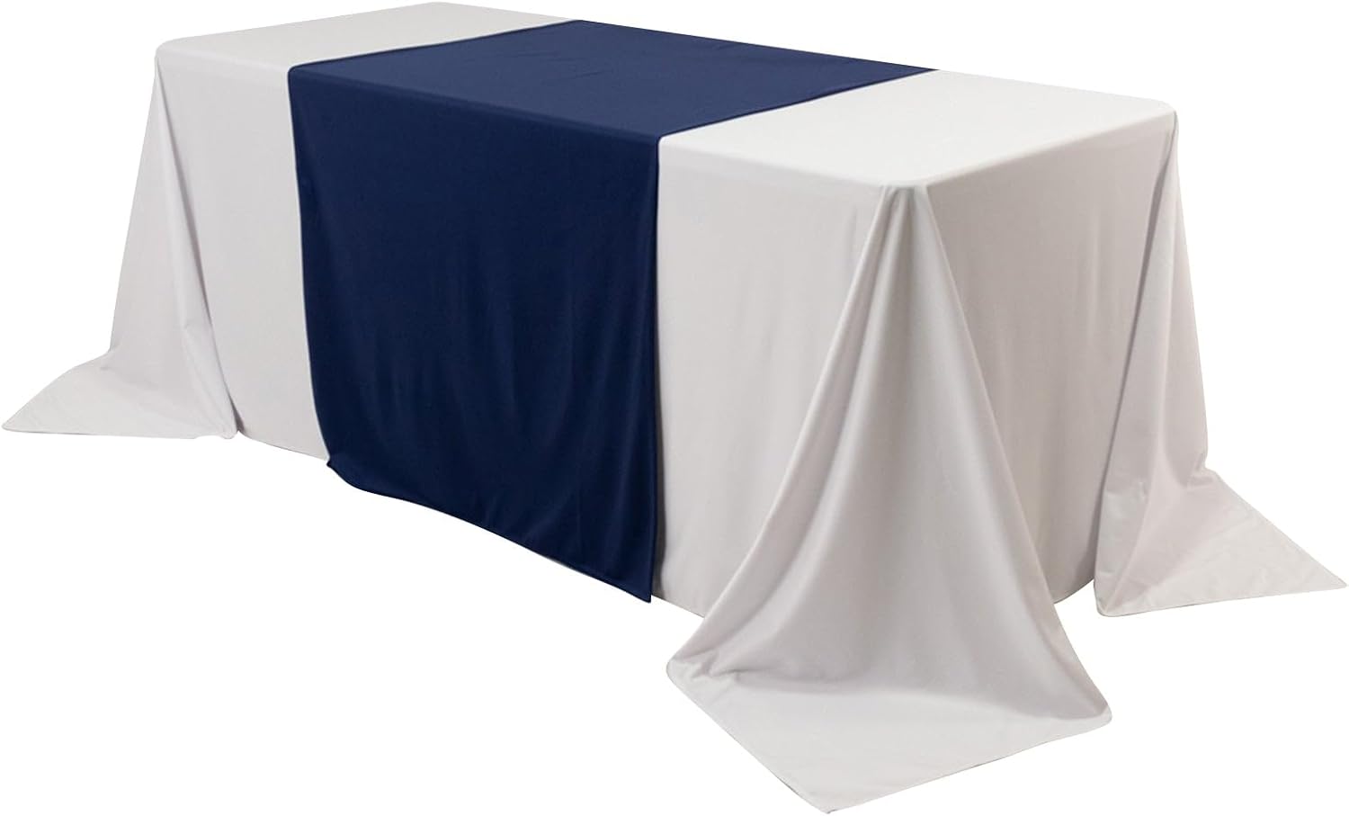 Efavormart Wide Premium Polyester Table Runner 36"x72" Navy Blue - Sublimation Printable Blank Banner