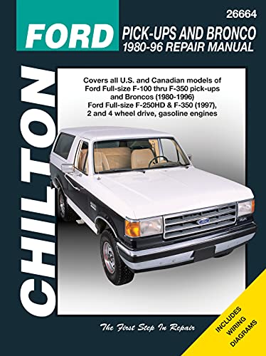 Ford Pick-Ups & Bronco, 1980-96 (Includes 1997 F-250HD & F-350)