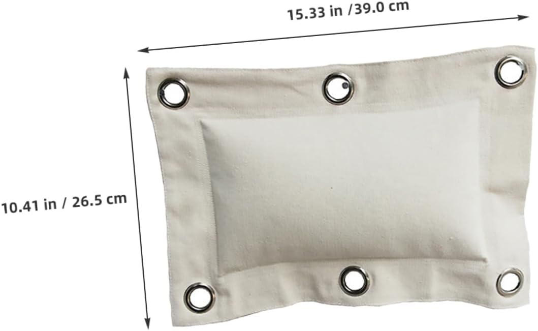 2pcs Canvas Wall Punch Bag Zipper Section Striking Sand Bag for Boxing and Thai Training Multifunctional Wall-Mounted Fitness Tool
