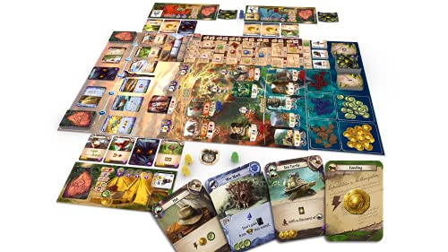 Lost Ruins of Arnak juego de mesa de estrategia miniatura 3