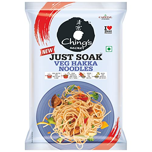 Chings Secret Vegetarian Just Soak Veg Hakka Noodles 600 Grams (B09CWVCQ8V) Amazon Price History, Amazon Price Tracker