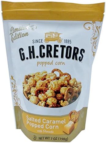Amazon クレターズ ソルトキャラメルポップコーンwithプレッツェル 198g G H クレターズ ポップコーン 通販