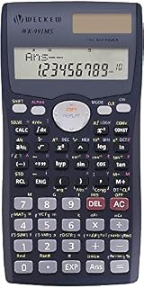WECKEW Scientific Calculator, Engineering Scientific Calculator with Solar Power. 401 Function, 2-Line LCD Display - Suitable for School Students, Teachers and Business UsePerfect for GCSE