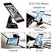 Encust Universal 3 in 1 Dashboard/Windshield/Air Vent Magnetic Car Mount Phone Holder for iPhone 7 SE 6/Plus 5s/ 5c/5, Samsung Galaxy Edge S7 S6, HTC Nexus 6 & Other Cell Phones (Lifetime Warranty)