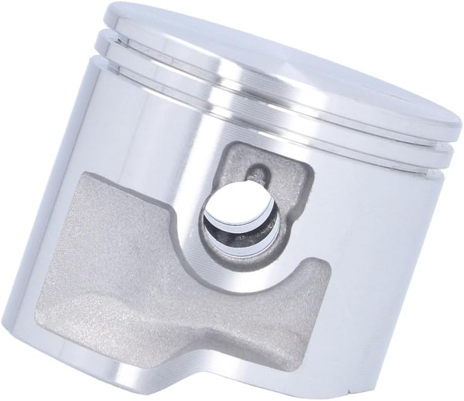 50mm Piston Kit with Rings Pin Clips, Replacement Parts for TS410 TS420 Cut Off Saw, Replaces 4238-030-2003 4238-020-1202