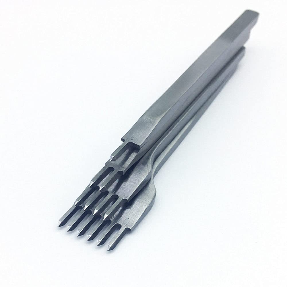 1 szt dziurkacz do paska 3/4/5 / 6mm rozstaw dziurkacz narzędzie do dziurkaczy skórzanych narzędzie szycie szycie DIY skórzane narzędzia rzemieślnicze, 5mm, zestaw 4szt