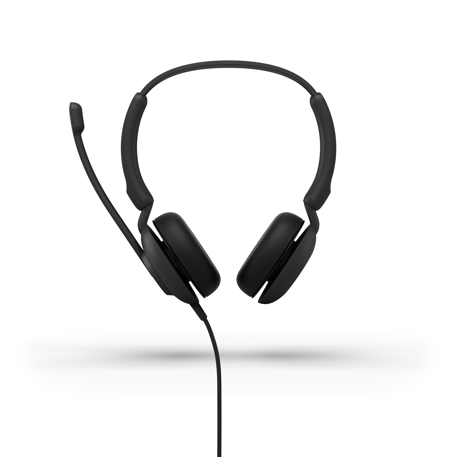 Nowość Jabra Evolve 10 - zestaw słuchawkowy z mikrofonem i funkcją redukcji szumów do komputerów stacjonarnych/laptopów — USB-A — lekki — sterowanie połączeniami/głośnością do spotkań online — czarny