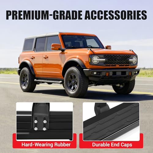 Estribos laterales para Ford Bronco 2021-2025 miniatura 4