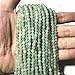 Grüner kleiner Naturstein facettiert 2 3 4mm Perle Aventurin Jade Perlen für DIY Schmuck machen Armband Halskette 15'' Zubehör