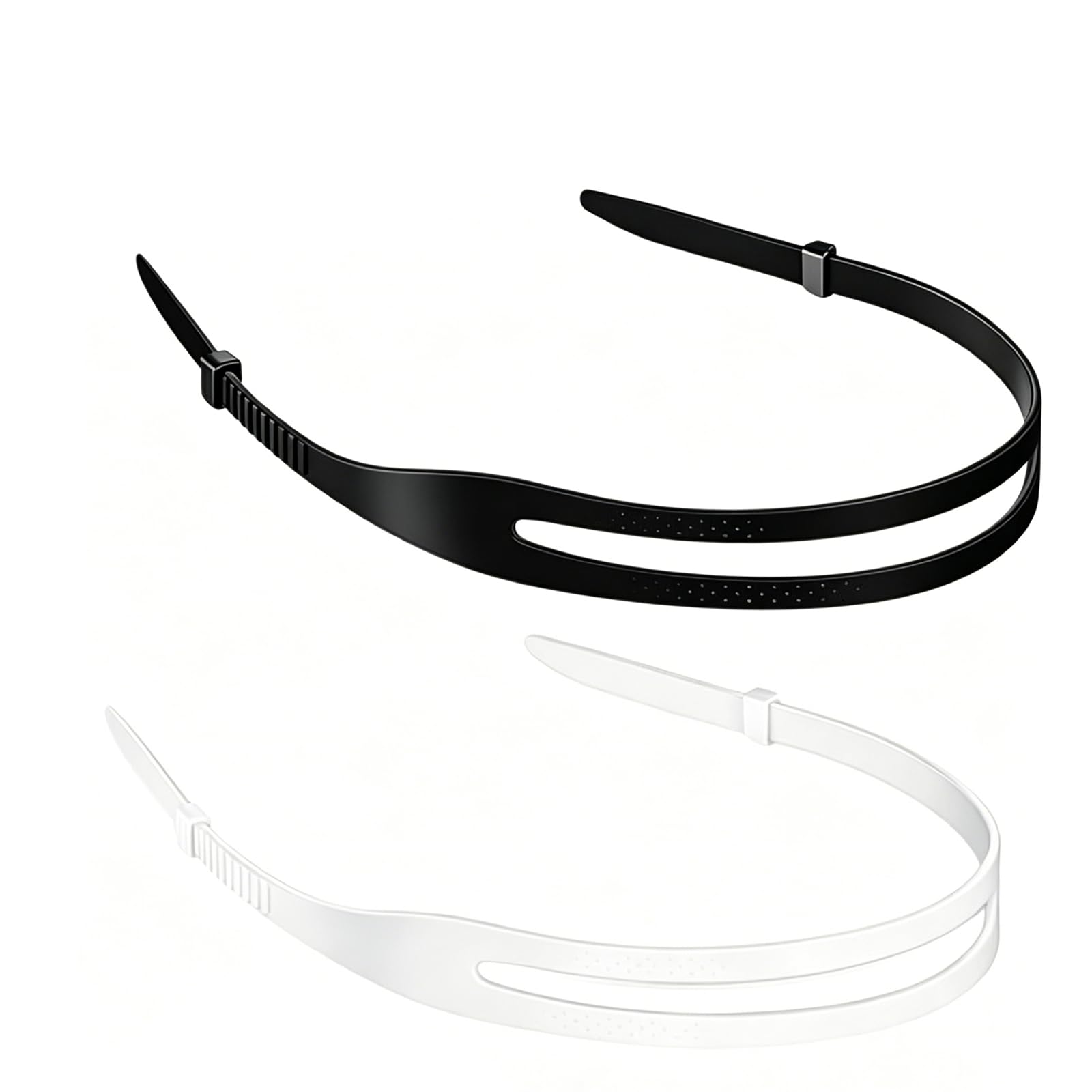 Shensuii 6 Pcs Swimming Headband, Swimming Goggle Straps Replacement, Kids Sports Bands for Glasses, Silicone Swim Headband Accessories for Adults Diving, Swim, Snorkel Outdoor Sports